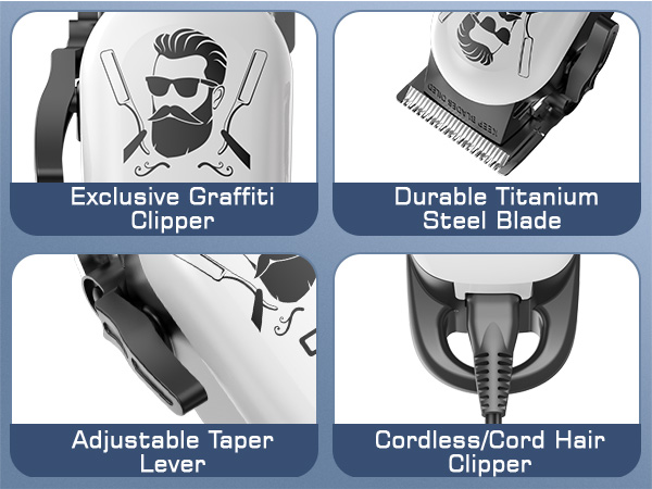 cordless clippers and trimmers set
