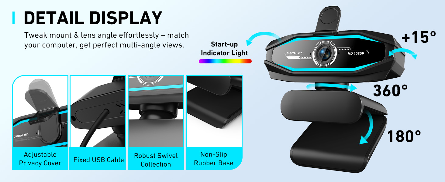 webcam with microphone
