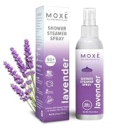 MOXE Shower Steamer Spray Lavender Essential Oil Shower Spray – Relaxing Aromatherapy Mist for Ho...