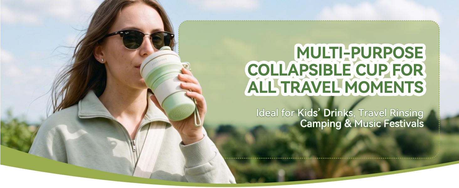 Collapsible Water Bottle for Travel