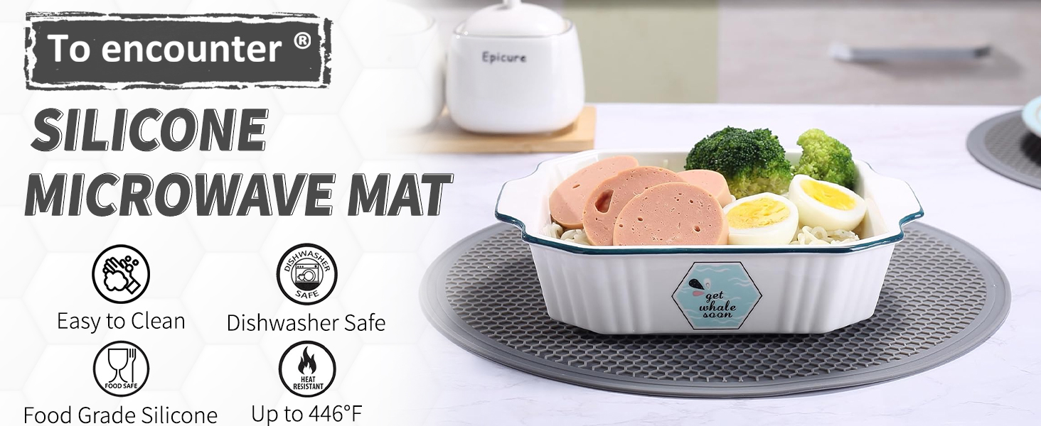 silicone microwave mat