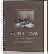 Sketch Book 9x12 - Sketchbook for Drawing - 100 Sheets (68 lb/100gsm),Drawing Pad with Sided Spir...