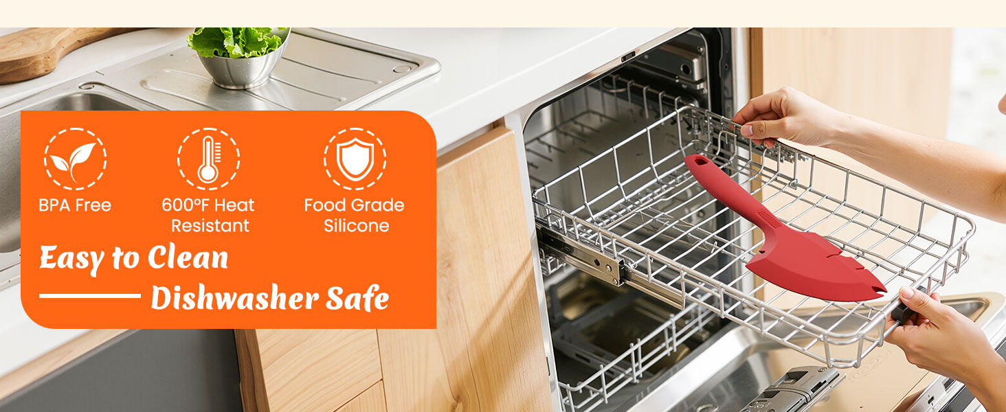 All-in-1 Scraper and Spatulas Kitchen Mixers Accessories