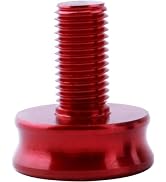 Red Bike Bottom Bracket Crank Bicycle 8mm for Key Arm Screw Fixing Bolts Crank Aluminum Alloy Cyc...