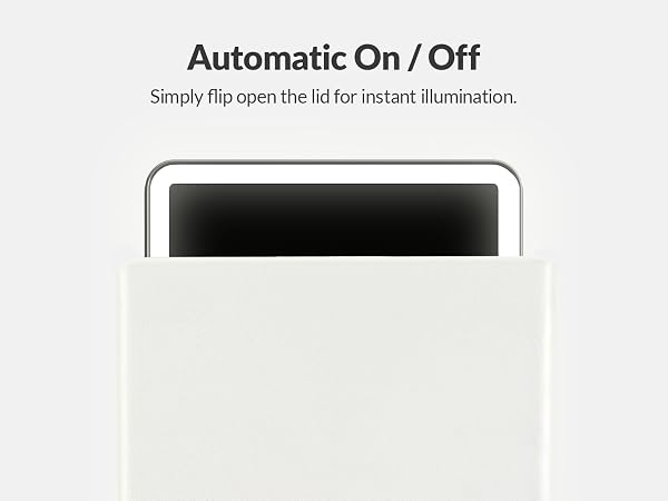 HUGOAI Lighted makeup mirror