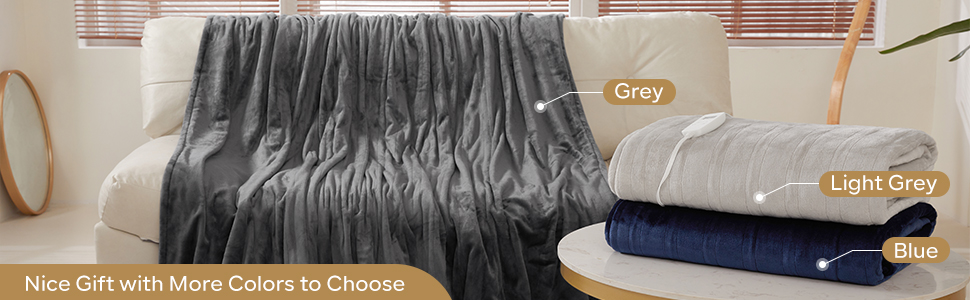 electric heated throw
