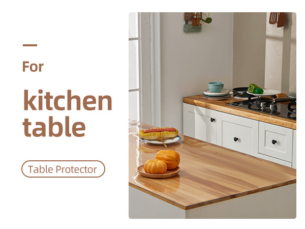 clear table protector