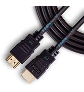 SatelliteSale Digital High-Speed 1.4 HDMI Cable (4K/30Hz 10.2Gbps) PVC 2160p Black Cord (3 Feet)