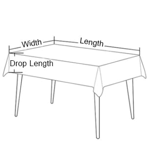 tablecloths size