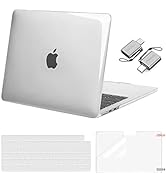 MOSISO Compatible with MacBook Air 13 inch Case 2024 2023 2022 M3 A3113 M2 A2681 Touch ID, Plasti...