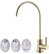 Havin Drinking Water Faucet, Stainless Steel Material, Water Filter Faucet for Non Air Gap, Rever...
