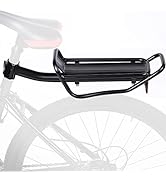 YONTUO Rear bike rack,Bike Cargo Rack w/Fender & Large Size Reflective ,Quick Release Mountain Ro...