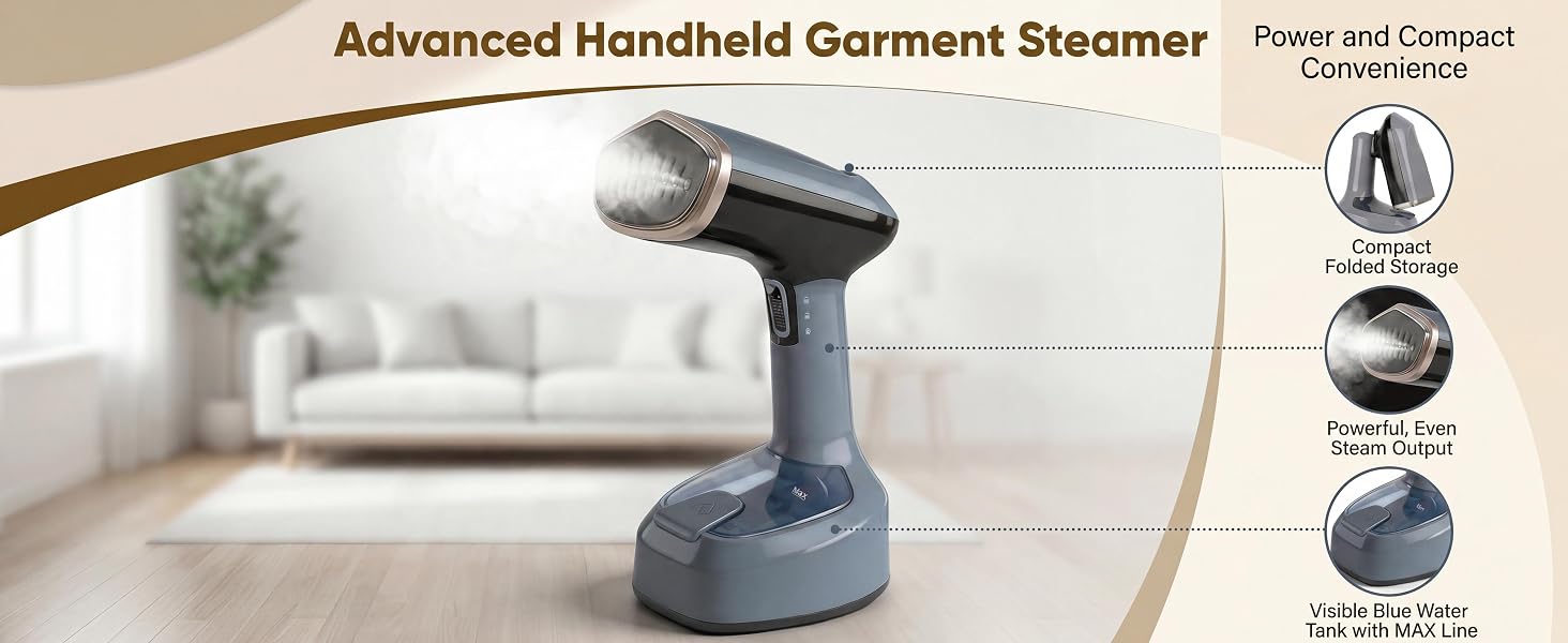 Includes Brush & Measuring Cup Attachments for Versatile Fabric Care