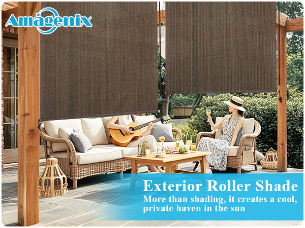 exterior roller shade