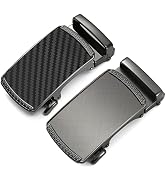 CHAOREN 40mm Ratchet Belt Buckle Only for 1 3/8 Slide Belt Strap, Automatic Click Buckle Adjustable