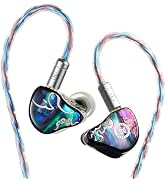 HiFiGo IEMs Juzear x Z Reviews Defiant in Ear Monitor, 1DD +3BA Hybrid Drivers Earphone, HiFi Wir...