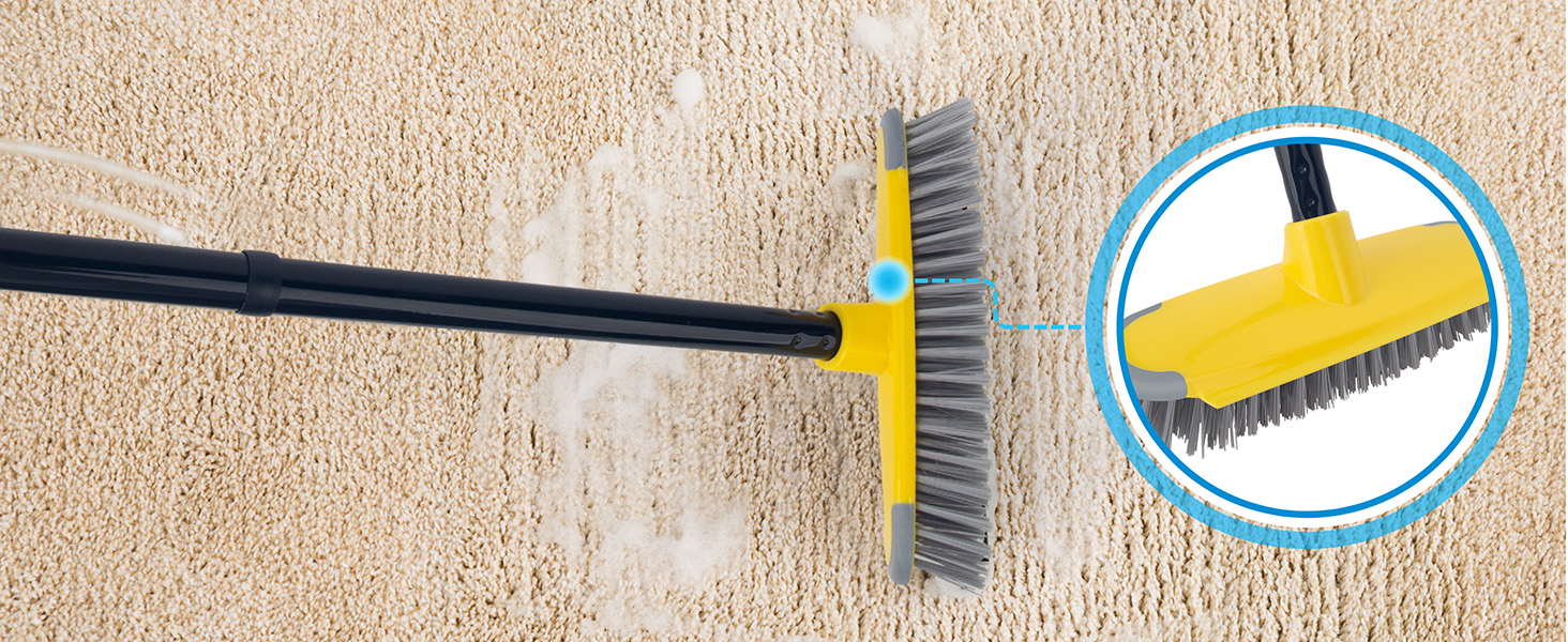scrub brush with long handle