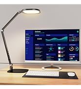 LitONES LED Desk Lamp for Home Office, Eye-Caring Diffused Desk Light, 3 Color Temperature 10 Bri...