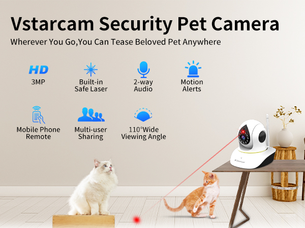 pet video camera with phone app