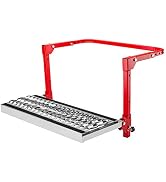 Powerbuilt Tire Step for Truck, SUV, Semi, Heavy Duty 300 lb. Capacity, Non-Slip ‘Cheese Grater’ ...