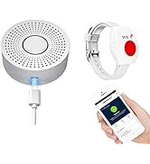 WiFi Caregiver Pager Call Button Wireless Multifunctional Pager System App Control Emergency Aler...