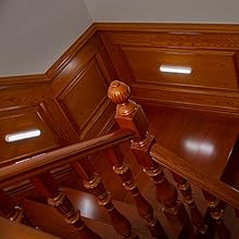 Under Cabinet Lights, Rechargeable Motion Sensor Light Indoor, Stick on LED Magnetic Closet Light