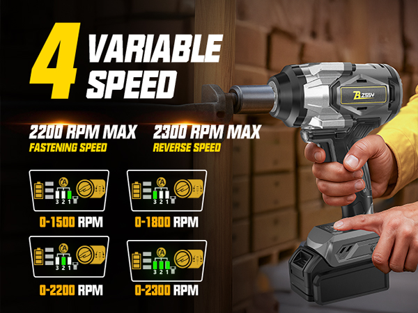 cordless impact wrench 1/2 1000ft