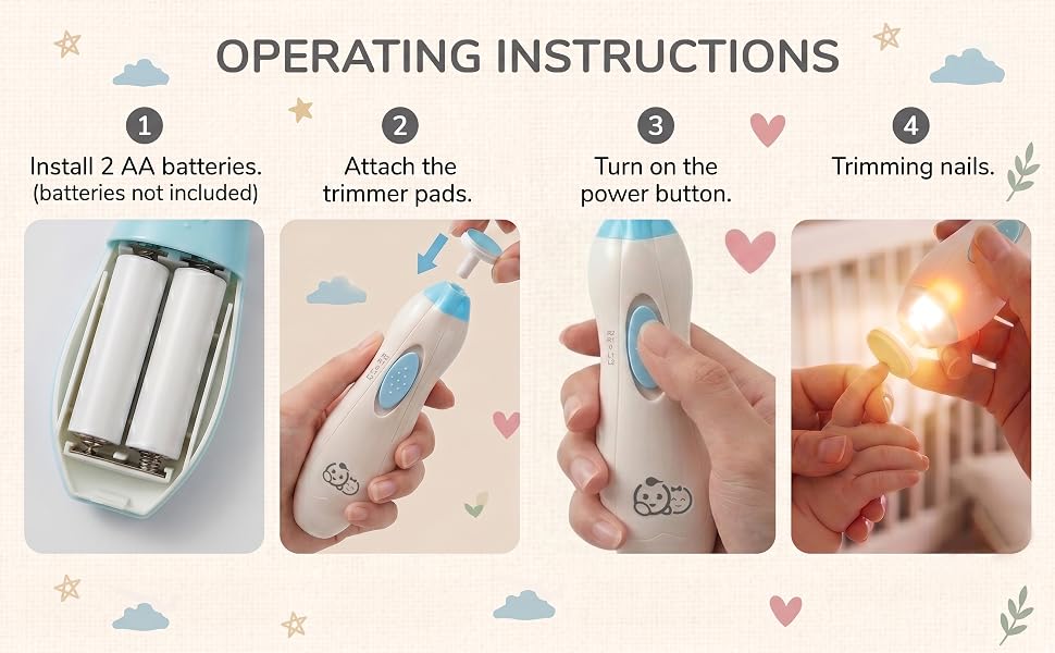 Baby nail trimmer royal angels
