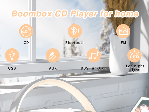 boombox cd player