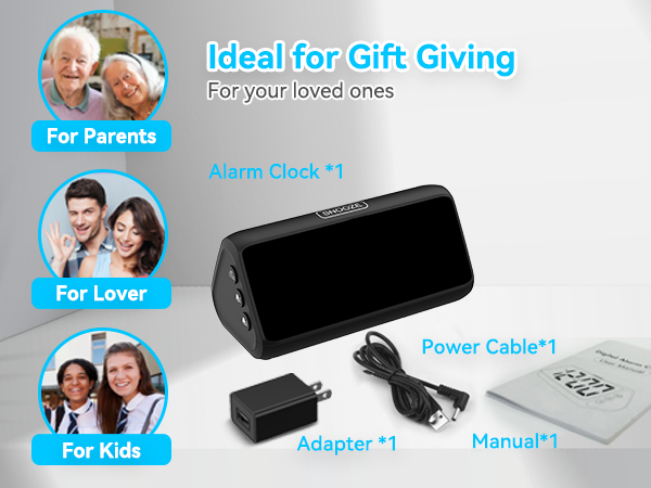 digital clocks for gift giving