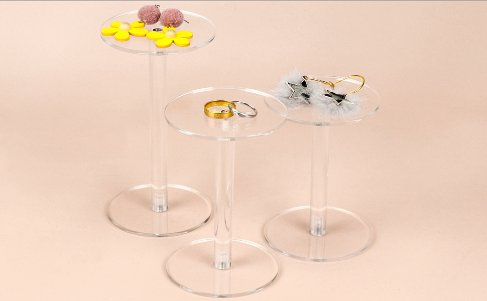 Round Acrylic Display Stands