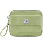 VASCHY Colored Pencil Case, Corduroy Large Pencil Pouch for Art Pens Markers Gel Pens Big Holder ...
