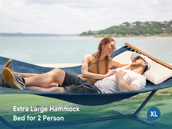 two person hammock with stand