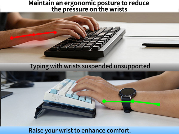 Ergonomic Typing for Office Desk