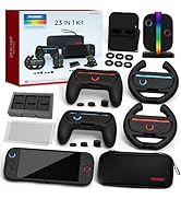 Ultimate 23-in-1 Accessories Bundle Compatible with Nintendo Switch 2- Fast Charging with Seamles...