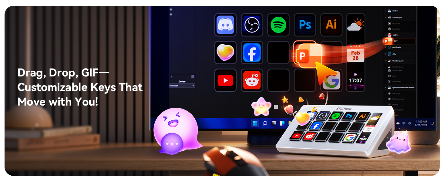 stream controller deck