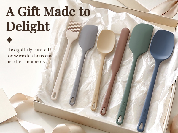 6-Piece Silicone Spatula Set