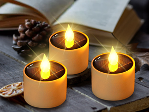 rechargeable tea lights candles