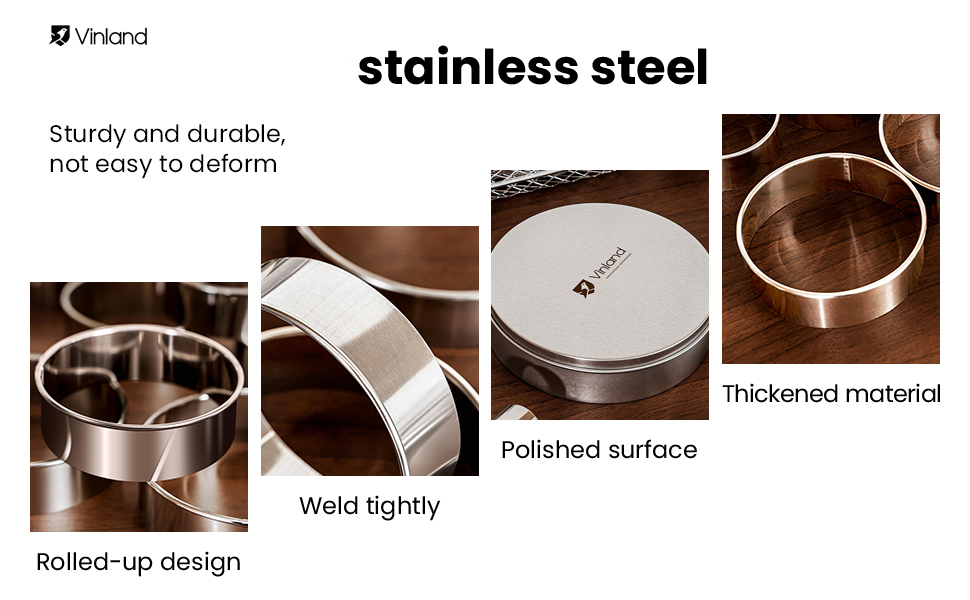 Detail display of circular cutting mold set