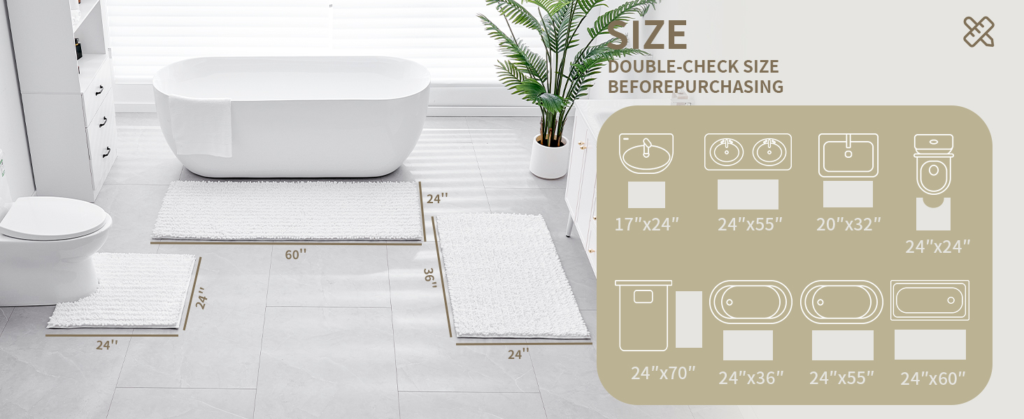 bathroom rug