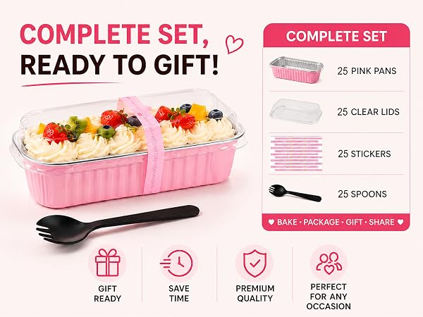 mini cake pans with lids