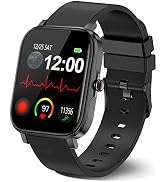 Choiknbo Smart Watch, Fitness Tracker SmartWatch for Android/iOS Phones, 1.69" Full Touch Screen ...