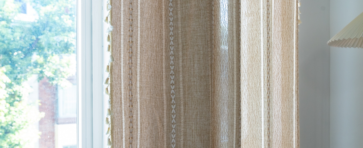 boho curtains
