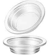 DOITOOL 2 Pcs Wax Warmer Replacement Dish, 4.5 Inches Glass Candle Warmer Plate Wax Melt Containe...