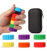 Silicone Magnetic Stress Balls, 6 Pack Pain Stim Fidget Toys Adults & Teens, Sensory Toys for Kid...