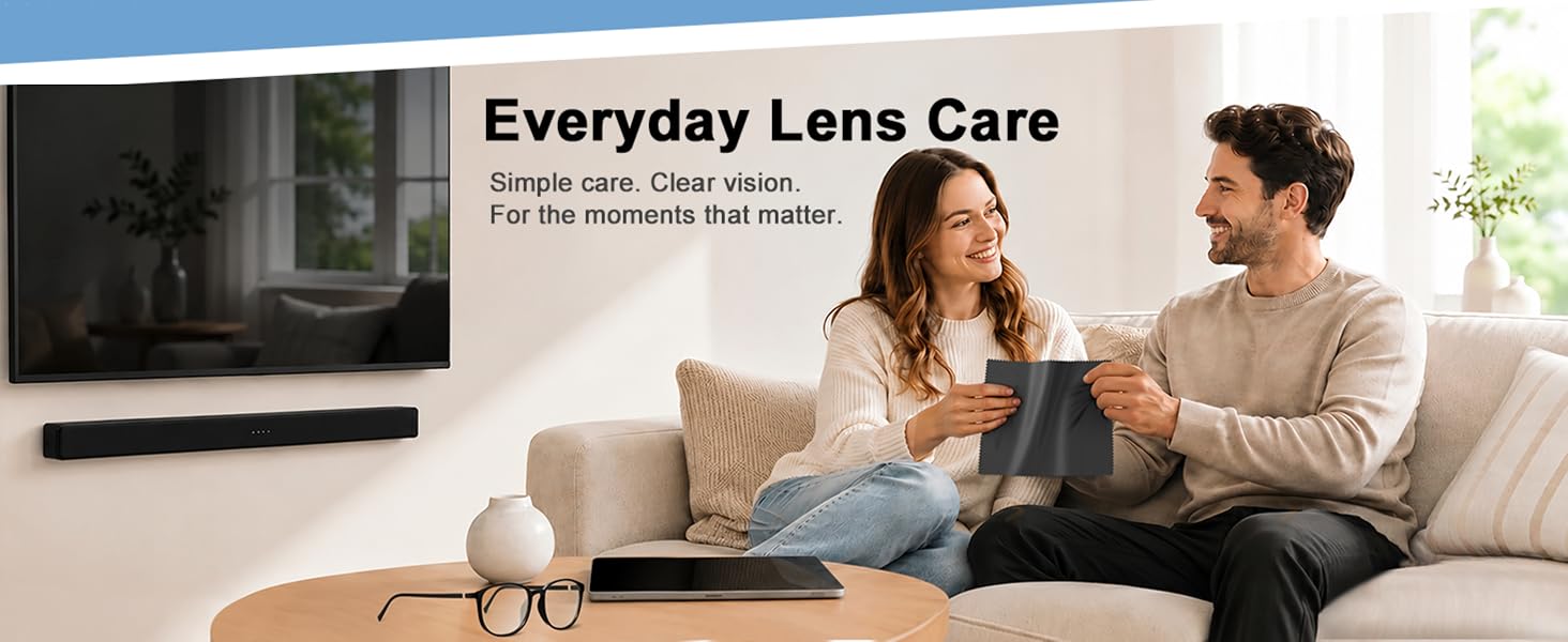 Glasses wipes