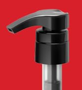 black universal dispensing pump
