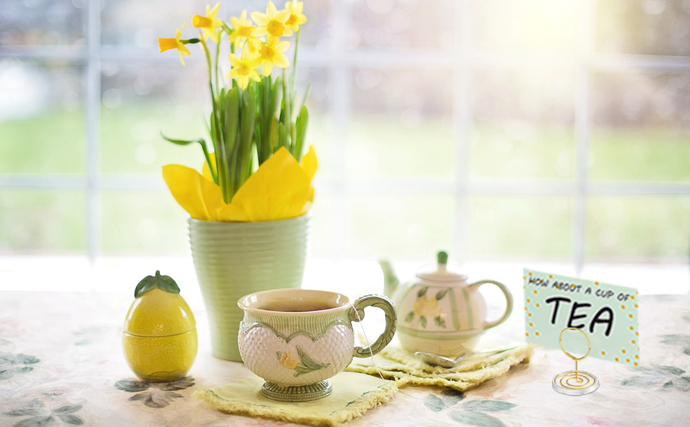 home décor, café card holder, note display stand, versatile use