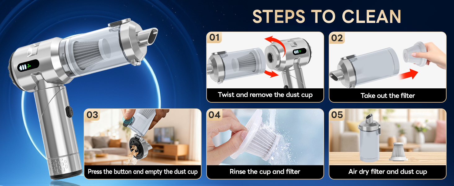 handheld vacuum cleaner