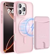 TopMade Mag-Safe Case for iPhone 16 Pro with Magnetic Wallet Card Holder, Mag-Safe Phone Case wit...